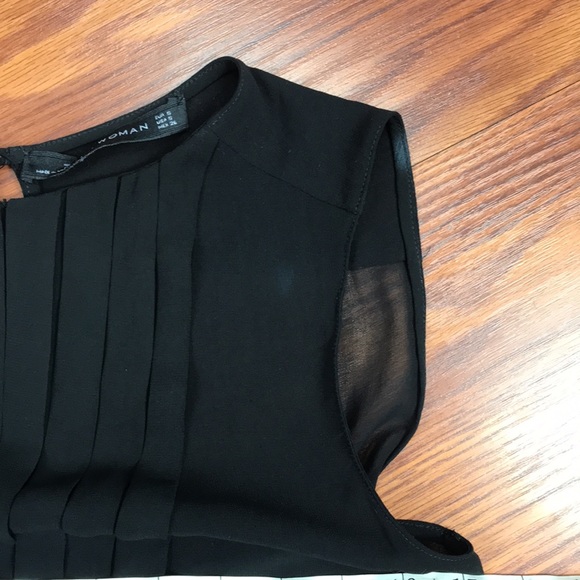 Zara Sheer Sleeveless Blouse - Picture 5 of 5